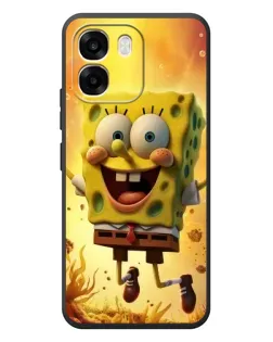 Чехол для OPPO A6 с картинкой «Губка Боб прыгает» Чехол для OPPO A6 с картинкой «Губка Боб прыгает»
