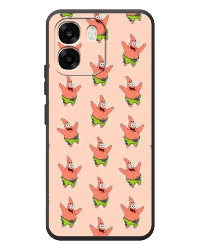 Чехол для OPPO A6 с картинкой «Патрик Стар паттерн» Чехол для OPPO A6 с картинкой «Патрик Стар паттерн»