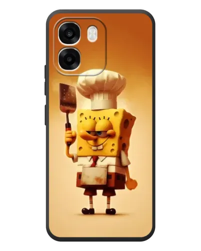 Чехол для OPPO A6 с картинкой «Губка Боб повар» Чехол для OPPO A6 с картинкой «Губка Боб повар»