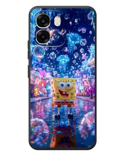 Чехол для OPPO A6 с картинкой «Неоновый океан» Чехол для OPPO A6 с картинкой «Неоновый океан»