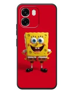Чехол для OPPO A6 с картинкой «Спанч Боб на красном» Чехол для OPPO A6 с картинкой «Спанч Боб на красном»