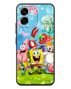 Чехол для OPPO A6 с картинкой «Губка Боб и друзья» Чехол для OPPO A6 с картинкой «Губка Боб и друзья»