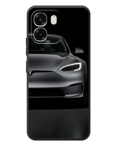 Чохол для OPPO A6 з картинкою «Tesla Model S Look»