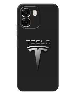 Чохол для OPPO A6 з картинкою «Сталевий логотип Tesla» Чохол для OPPO A6 з картинкою «Сталевий логотип Tesla»