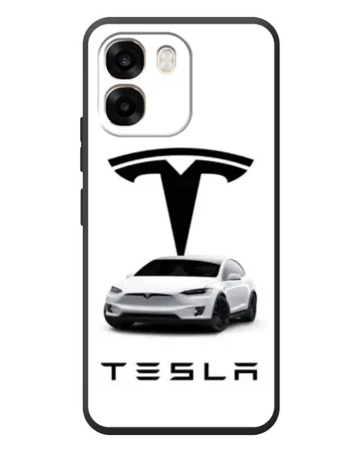 Чохол для OPPO A6 з картинкою «Tesla White Style»