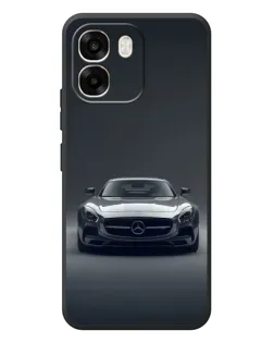 Чохол для OPPO A6 з картинкою «Mercedes на чорному»