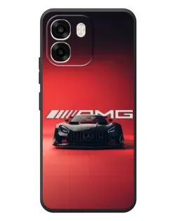 Чохол для OPPO A6 з картинкою «Mercedes AMG — червона лінія»
