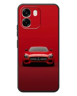 Чохол для OPPO A6 з картинкою «Червоний Mercedes AMG»