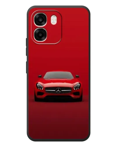 Чохол для OPPO A6 з картинкою «Червоний Mercedes AMG»