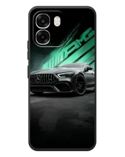 Чохол для OPPO A6 з картинкою «Темний Mercedes AMG»