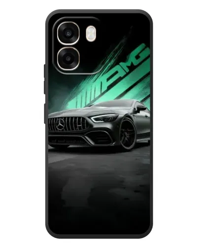 Чохол для OPPO A6 з картинкою «Темний Mercedes AMG»
