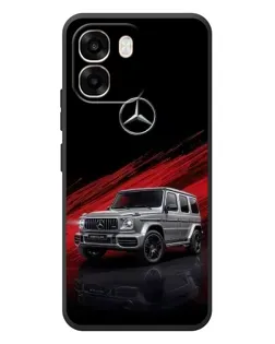 Чохол для OPPO A6 з картинкою «Mercedes G-Class червоний»