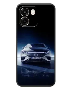 Чохол для OPPO A6 з картинкою «Нічний Mercedes EQ»