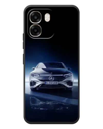 Чохол для OPPO A6 з картинкою «Нічний Mercedes EQ»