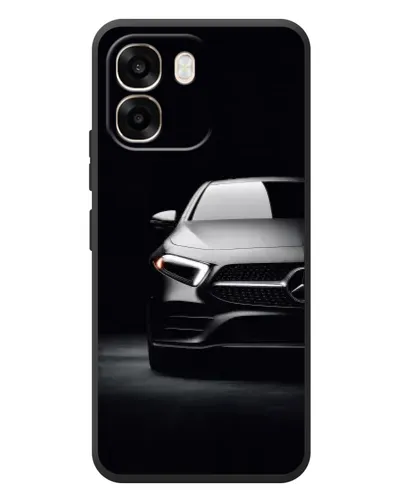 Чохол для OPPO A6 з картинкою «Світло фар Mercedes»