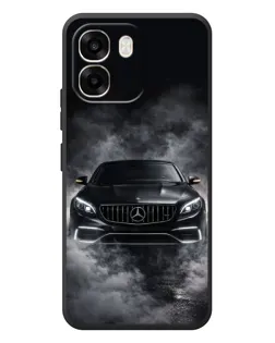 Чохол для OPPO A6 з картинкою «Mercedes у диму»