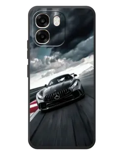 Чохол для OPPO A6 з картинкою «Гоночний Mercedes AMG»