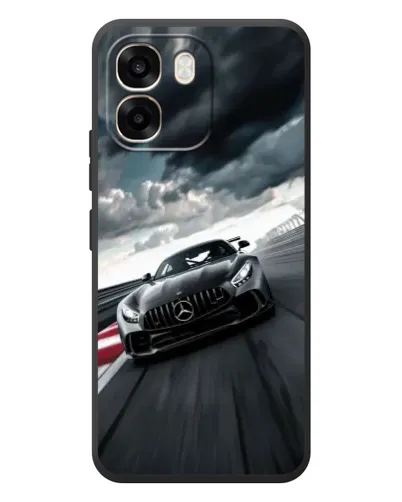 Чохол для OPPO A6 з картинкою «Гоночний Mercedes AMG»