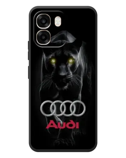 Чохол для OPPO A6 з картинкою «Пантера та Audi»