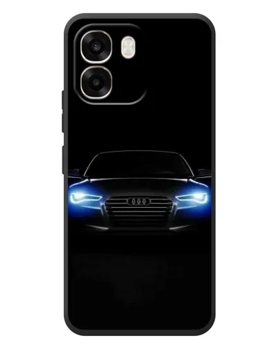 Чохол для OPPO A6 з картинкою «Audi в неоні»