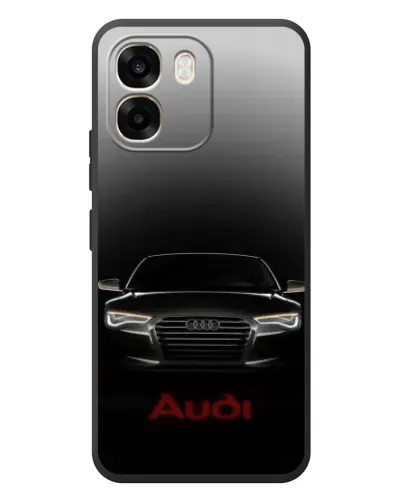 Чохол для OPPO A6 з картинкою «Audi — градієнтний контур»