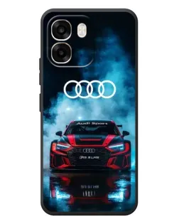 Чохол для OPPO A6 з картинкою «Audi Sport — неон»