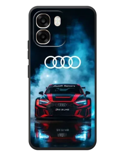 Чохол для OPPO A6 з картинкою «Audi Sport — неон»