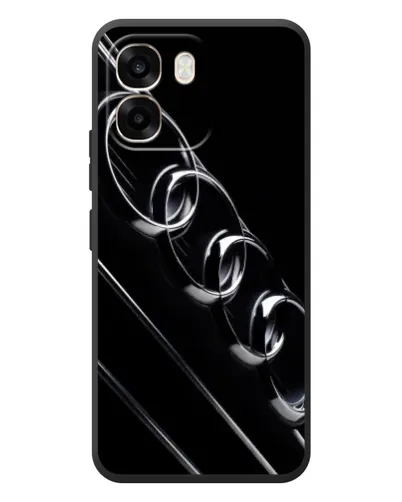 Чохол для OPPO A6 з картинкою «Audi — абстрактні кільця»