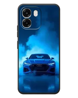 Чохол для OPPO A6 з картинкою «Audi — блакитна енергія»
