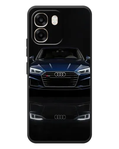 Чохол для OPPO A6 з картинкою «Audi — нічне відображення»