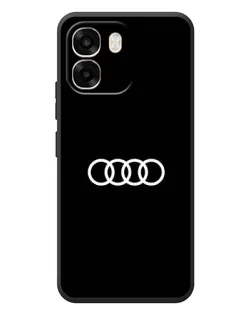Чохол для OPPO A6 з картинкою «Audi White Logo»