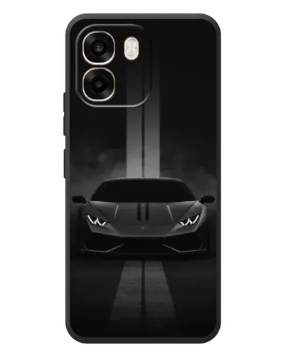 Чохол для OPPO A6 з картинкою «Lamborghini симетрія доріг»