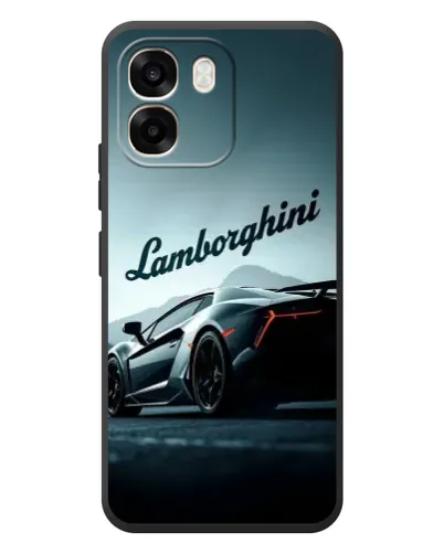 Чохол для OPPO A6 з картинкою «Класичний Lamborghini надпис»