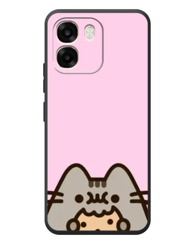 Чехол для OPPO A6 с картинкой «Pusheen и печенье»