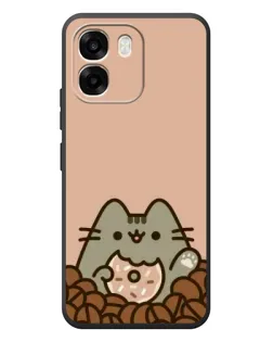 Чехол для OPPO A6 с картинкой «Кофейный Пушин»