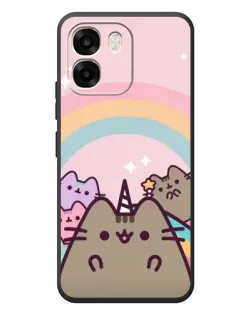Чехол для OPPO A6 с картинкой «Единорог Pusheen»