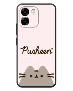 Чехол для OPPO A6 с картинкой «Pusheen логотип»