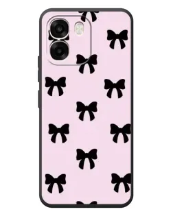 Чехол для OPPO A6 с картинкой «Черные банты Coquette» Чехол для OPPO A6 с картинкой «Черные банты Coquette»