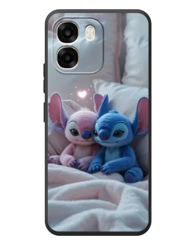 Чохол для OPPO A6 з картинкою «Плюшеві Стіч Ангел»