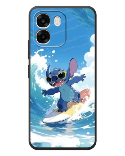 Чохол для OPPO A6 з картинкою «Стіч на хвилі»