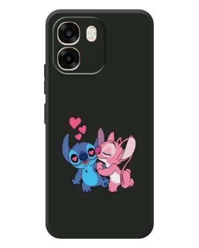 Чохол для OPPO A6 з картинкою «Анжел цілує Стіча»