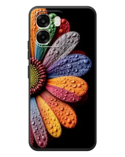 Чехол для OPPO A6 с картинкой «Радужный цветок» Чехол для OPPO A6 с картинкой «Радужный цветок»