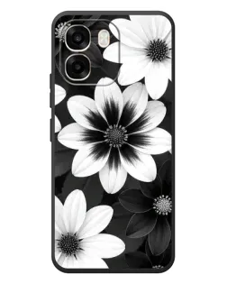 Чехол для OPPO A6 с картинкой «Монохромные астры» Чехол для OPPO A6 с картинкой «Монохромные астры»