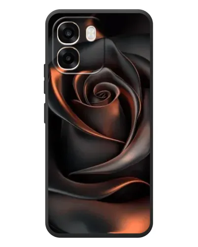 Чехол для OPPO A6 с картинкой «Шелковая черная роза» Чехол для OPPO A6 с картинкой «Шелковая черная роза»