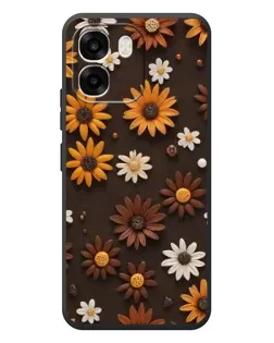 Чехол для OPPO A6 с картинкой «Узор из маленьких подсолнухов» Чехол для OPPO A6 с картинкой «Узор из маленьких подсолнухов»
