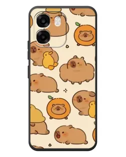 Чехол для OPPO A6 с картинкой «Капибары с апельсинами» Чехол для OPPO A6 с картинкой «Капибары с апельсинами»