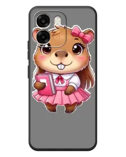 Чехол для OPPO A6 с картинкой «Девочка капибара» Чехол для OPPO A6 с картинкой «Девочка капибара»