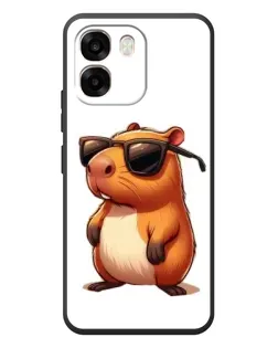Чехол для OPPO A6 с картинкой «Капибара в очках» Чехол для OPPO A6 с картинкой «Капибара в очках»