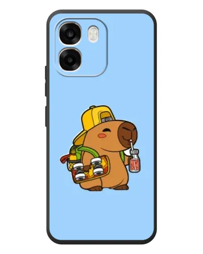 Чехол для OPPO A6 с картинкой «Капибара на скейте» Чехол для OPPO A6 с картинкой «Капибара на скейте»