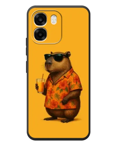 Чехол для OPPO A6 с картинкой «Капибара на отдыхе» Чехол для OPPO A6 с картинкой «Капибара на отдыхе»